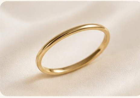 Gold Band Ring