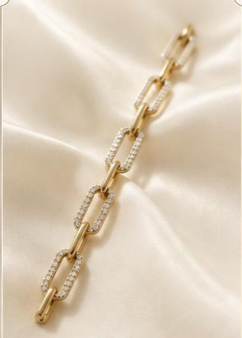 Pavé Link Bracelet